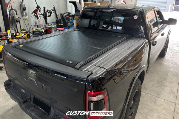 Black Venom Electric Roller Shutter to suit Dodge RAM 1500 DT 2019-2025 5x7" Bed (WITH RAM BOX) - Image 3